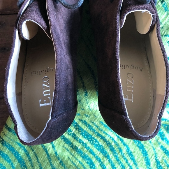 Enzo Angiolini Flory Suede Wedge Bootie 6.5 - Picture 6 of 8